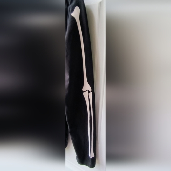 Free Soul Glow In The Dark Maternity Mama And Baby Skeleton Long Sleeve Tee M - Picture 7 of 9